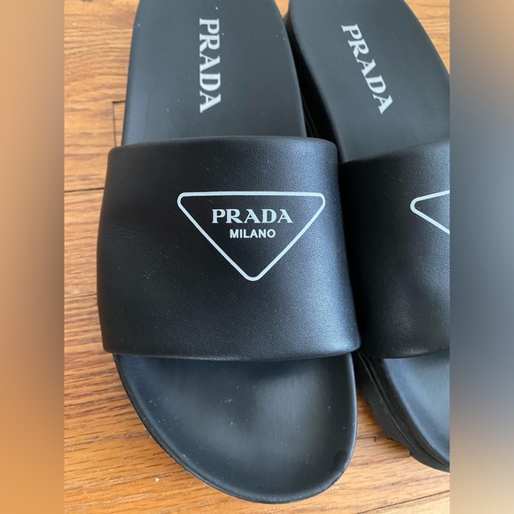 Prada Rubber Slides - Picture 7 of 16